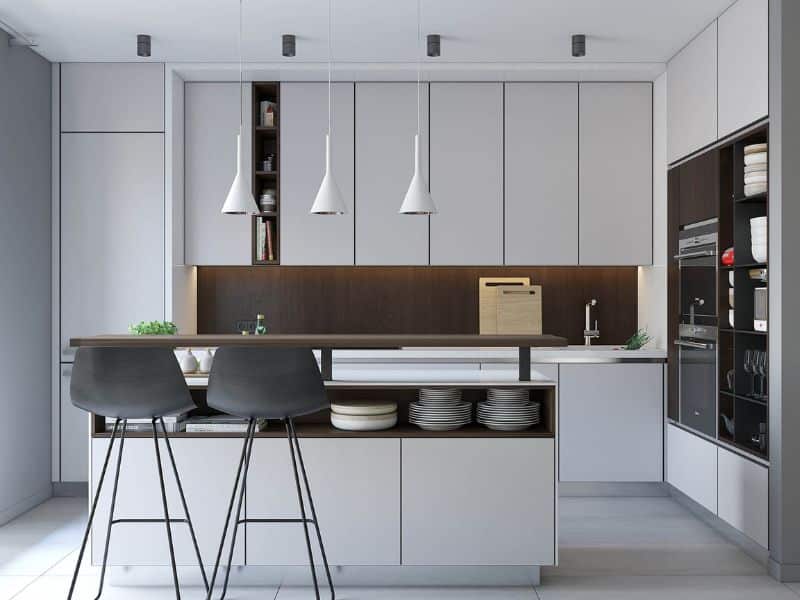 Bếp phong cách tối giản (Minimalism)