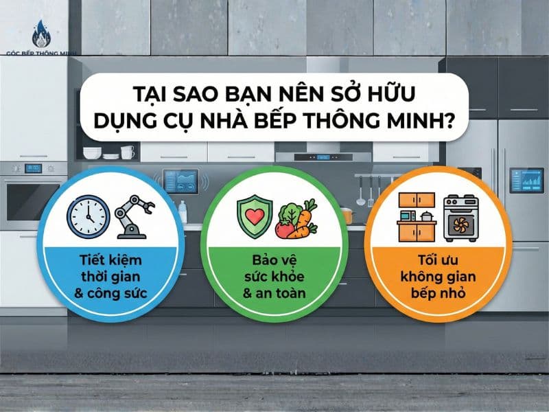 dụng cu nhà bệp hiện đại thông minh
