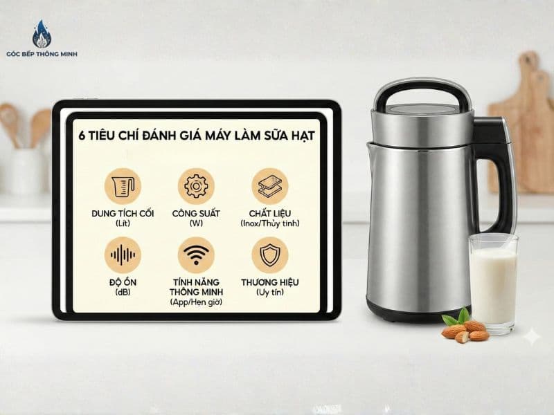 máy làm sữa hạt nào tốt