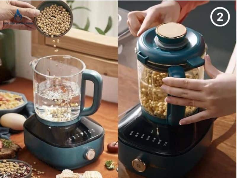 Cách làm sữa đậu nành bằng máy làm sữa hạt đơn giản, thơm ngon tại nhà 4 cách làm sữa hạt bằng máy làm sữa đậu nành