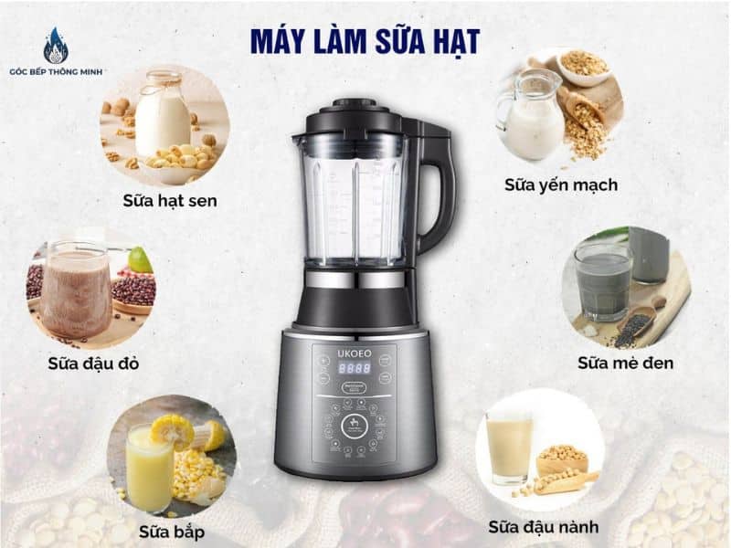 Tổng Hợp 101 Công Thức Làm Sữa Hạt Bằng Máy Chi Tiết 6 cách làm sữa hạt bằng máy
