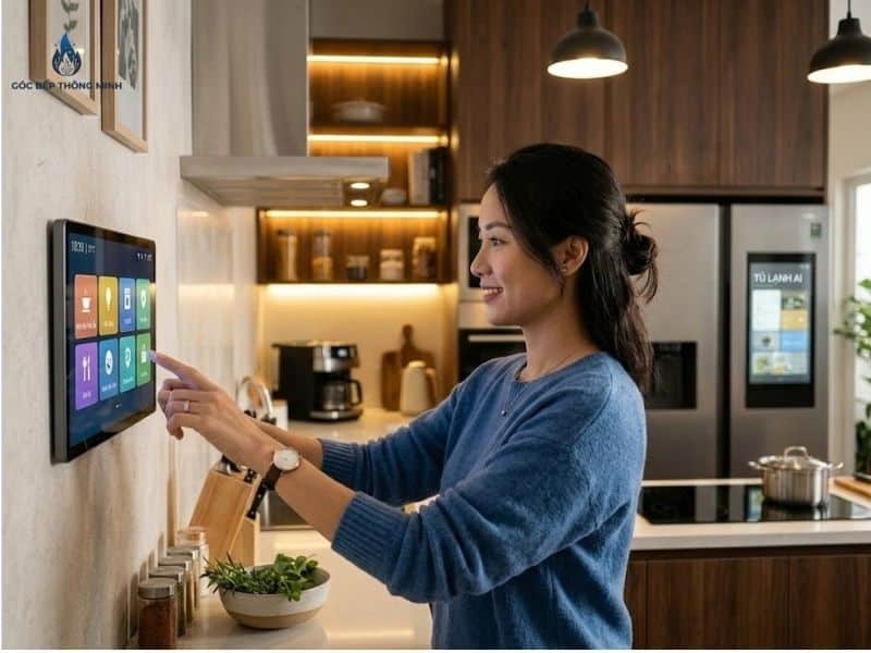 công nghệ iot internet of things trong bếp