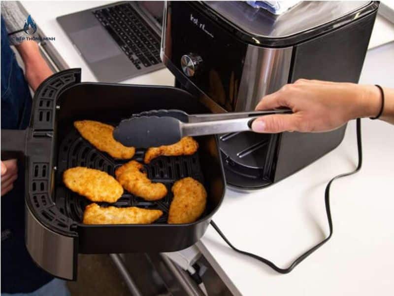 cách sử dụng nồi chiên không dầu air fryer
