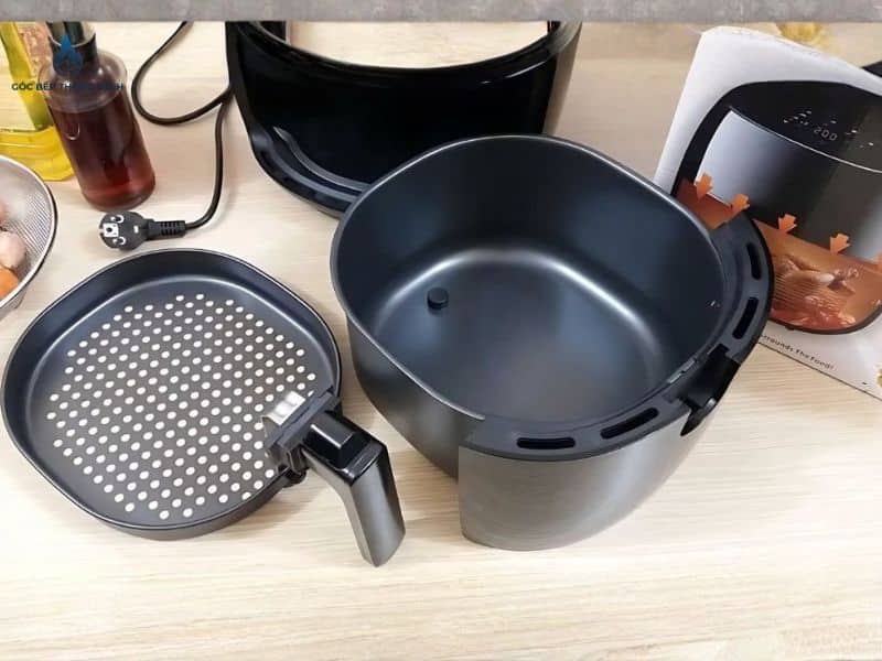 Cấu tạo nồi chiên không dầu và nguyên lý hoạt động 4 cơ chế của nồi chiên không dầu